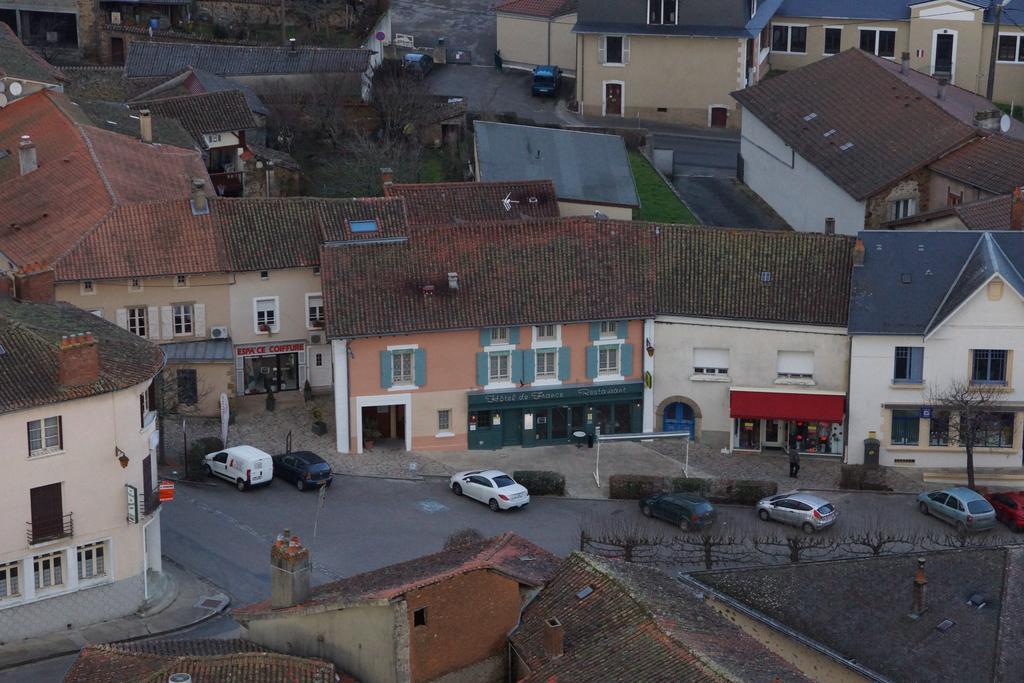 Logis Hôtel de France Rochechouart Buitenkant foto